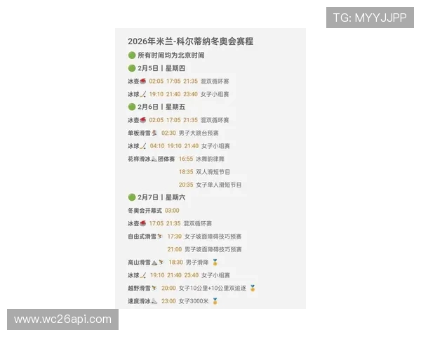 2026年世界杯赛程表详细信息，完整比赛时间、场馆及重要赛事安排