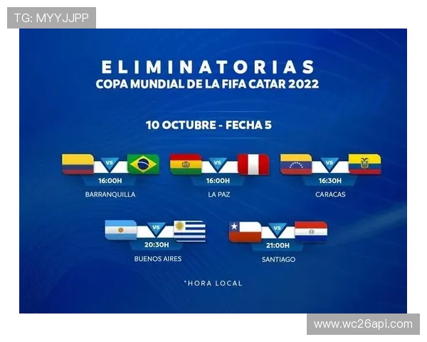 世界杯南美洲区预选赛直播时间安排及各大平台观看入口一览